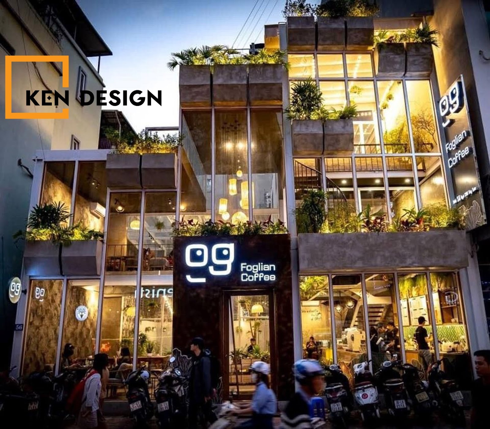 Foglian Nguyễn Văn Tuyết咖啡馆设计丨越南河内-10