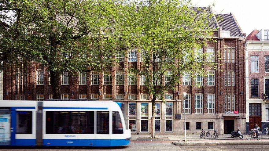 The Historical Heart of Amsterdam Welcomes CitizenM Amstel in Nineteen Twenties Former Bank Building-0