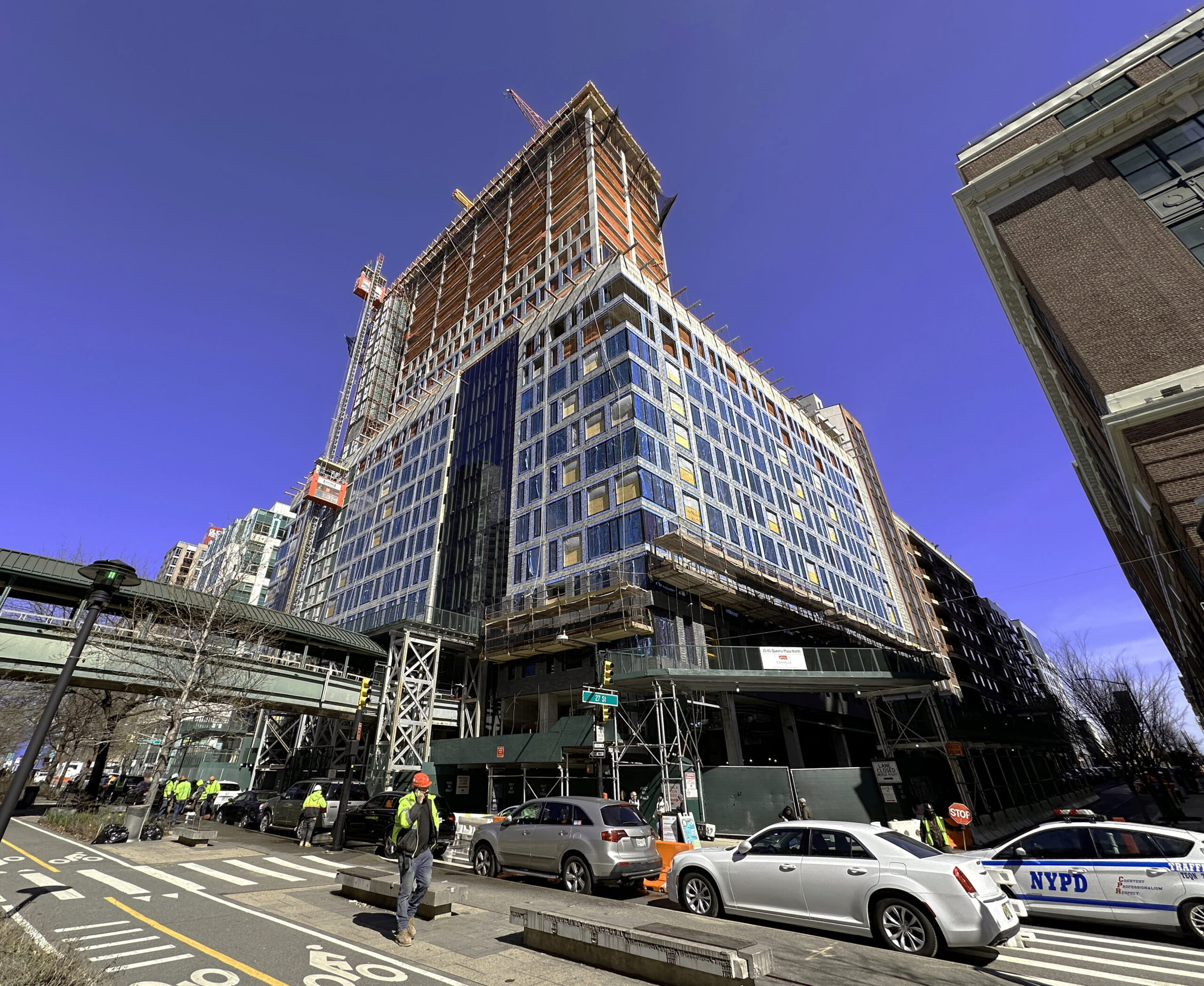 25-01 Queens Plaza North Nears Topping Out in Long Island City, Queens - New York YIMBY-3