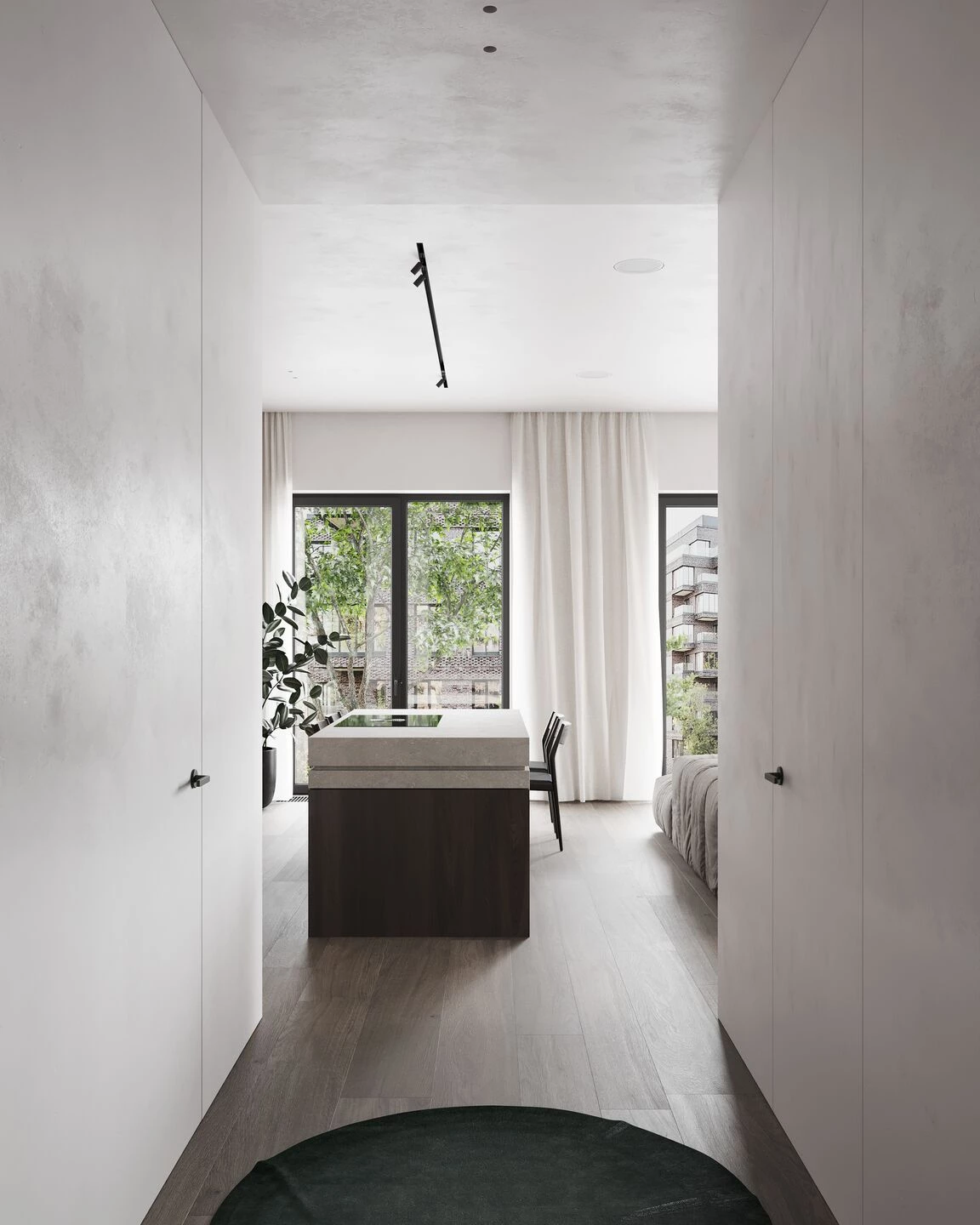 帕克·鲁布廖沃的 M 型超薄毛巾加热器丨俄罗斯莫斯科丨Foursteel-16