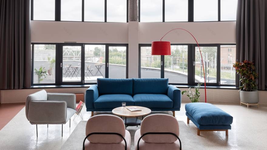 Дизайн интерьера лофта “Гостиная № 9” на “Хлебозаводе” | AD Magazine-3