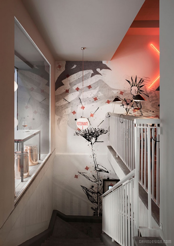 意大利米兰 Pisacco 餐厅酒吧设计丨戈者设计-5