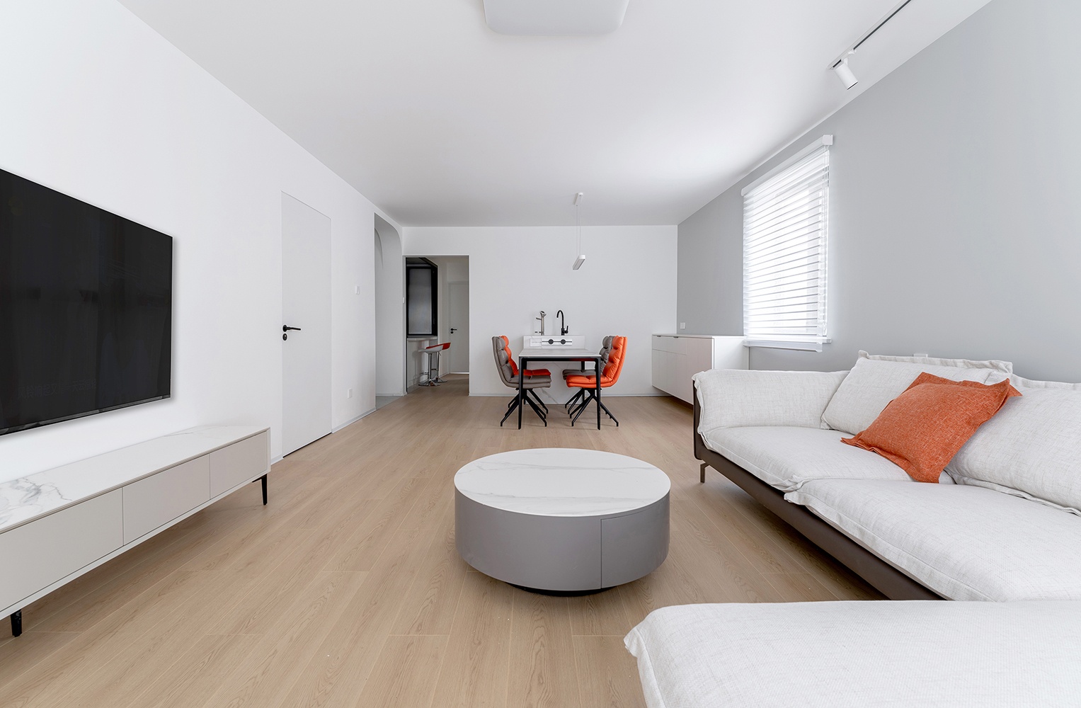 舍弃多余装饰，104㎡适老化简约风，重新定义退休生活本质-1