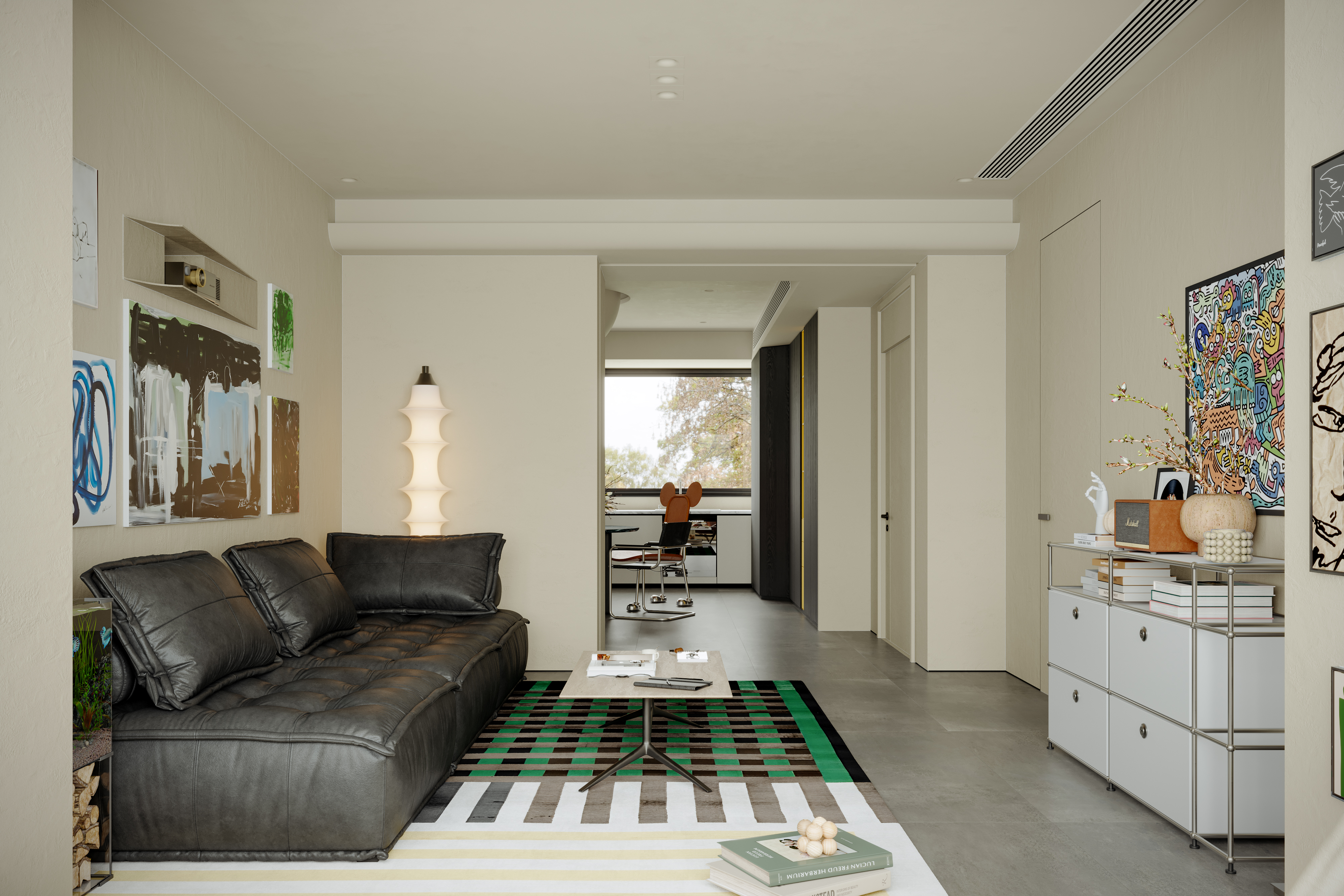 近期渲染-南亚风客餐厅-3