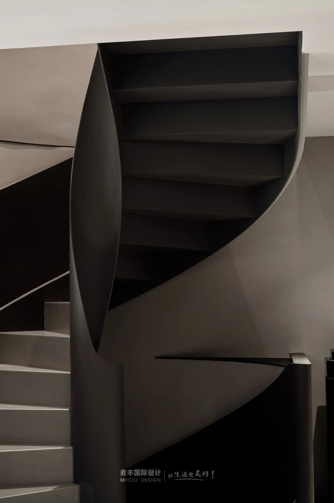 MHOO|上林湖翡翠谷240㎡现代极简风：删繁就简，与空间温柔共生-24