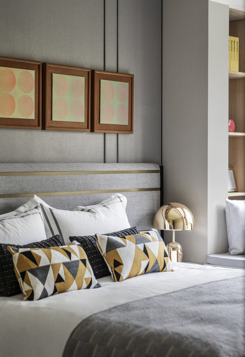 融信郑州奥体世纪89户型样板间——“暮光琥珀”般的家-21