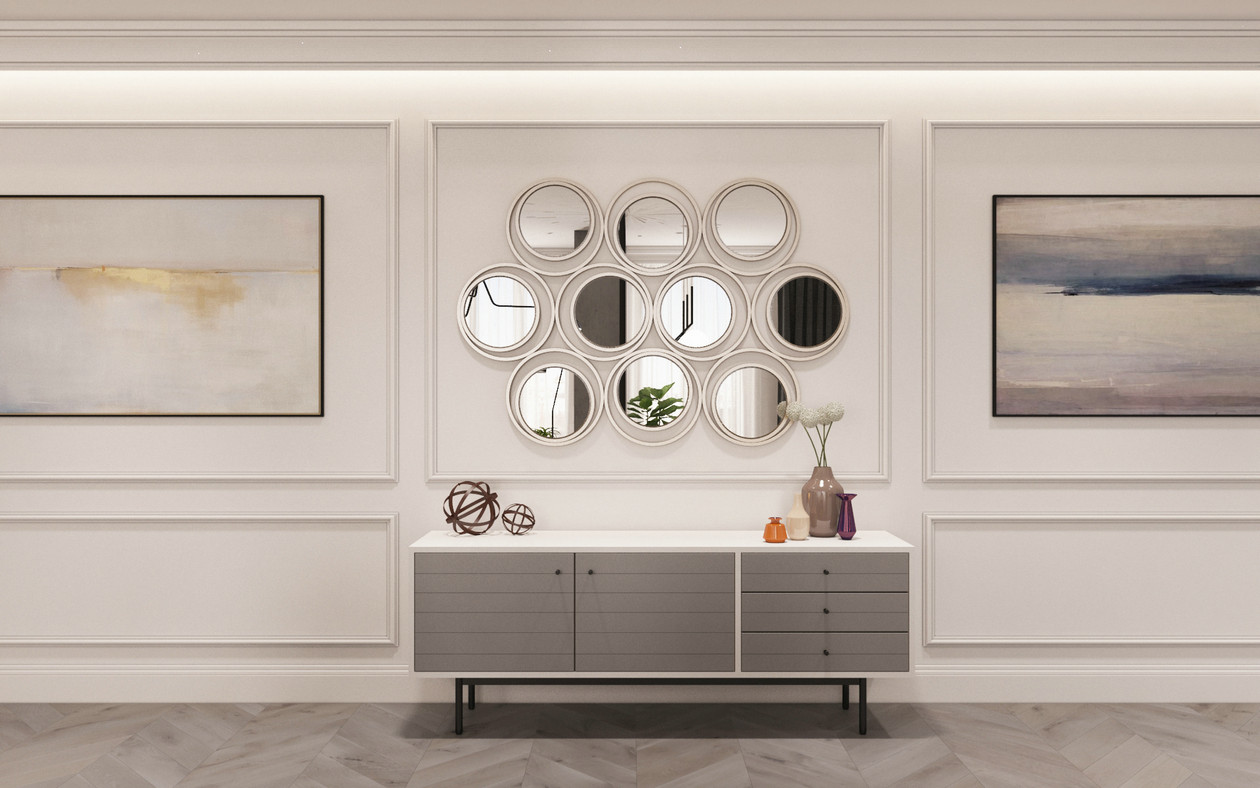 乌克兰 90㎡现代简约公寓设计-5