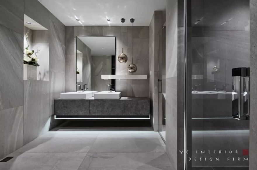 玉环滨江壹号别墅,演绎意式轻奢与现代极简的优雅空间-101