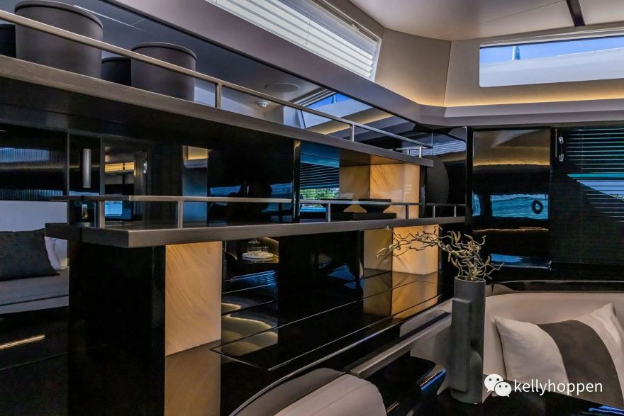 PEARL 72 船型游艇室内设计丨凯丽·赫本-31