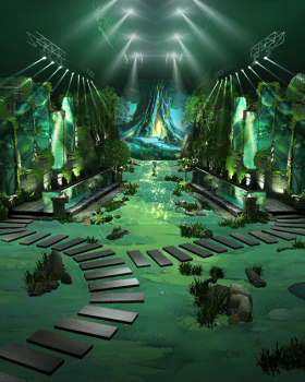 王者挑战赛线下舞台