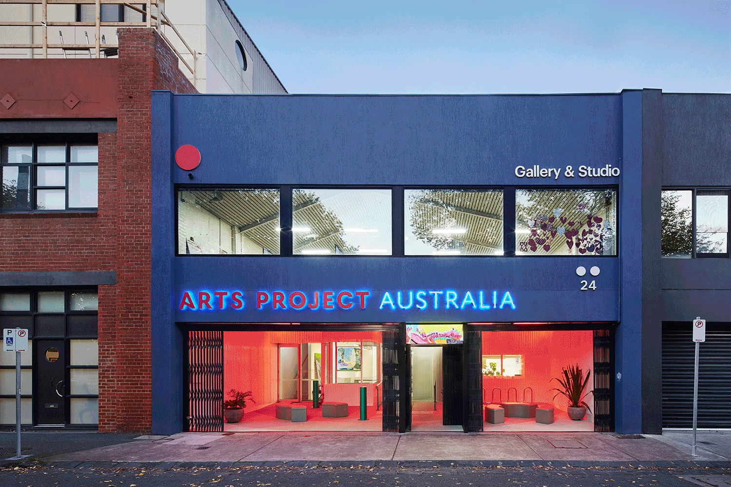 Arts Project Australia 入口与接待区设计丨澳大利亚墨尔本丨不详-16