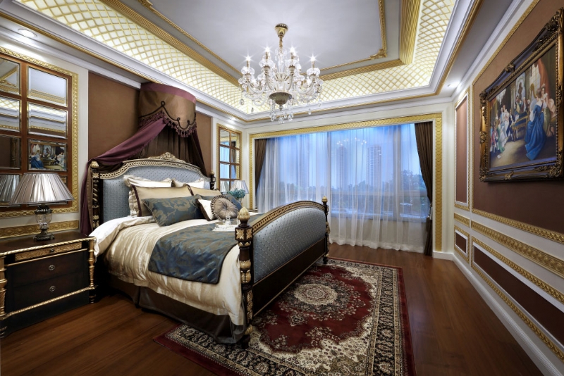城市新贵宫廷梦——KSL南宁霖峰壹号欧式宫廷风格样板房设计-17