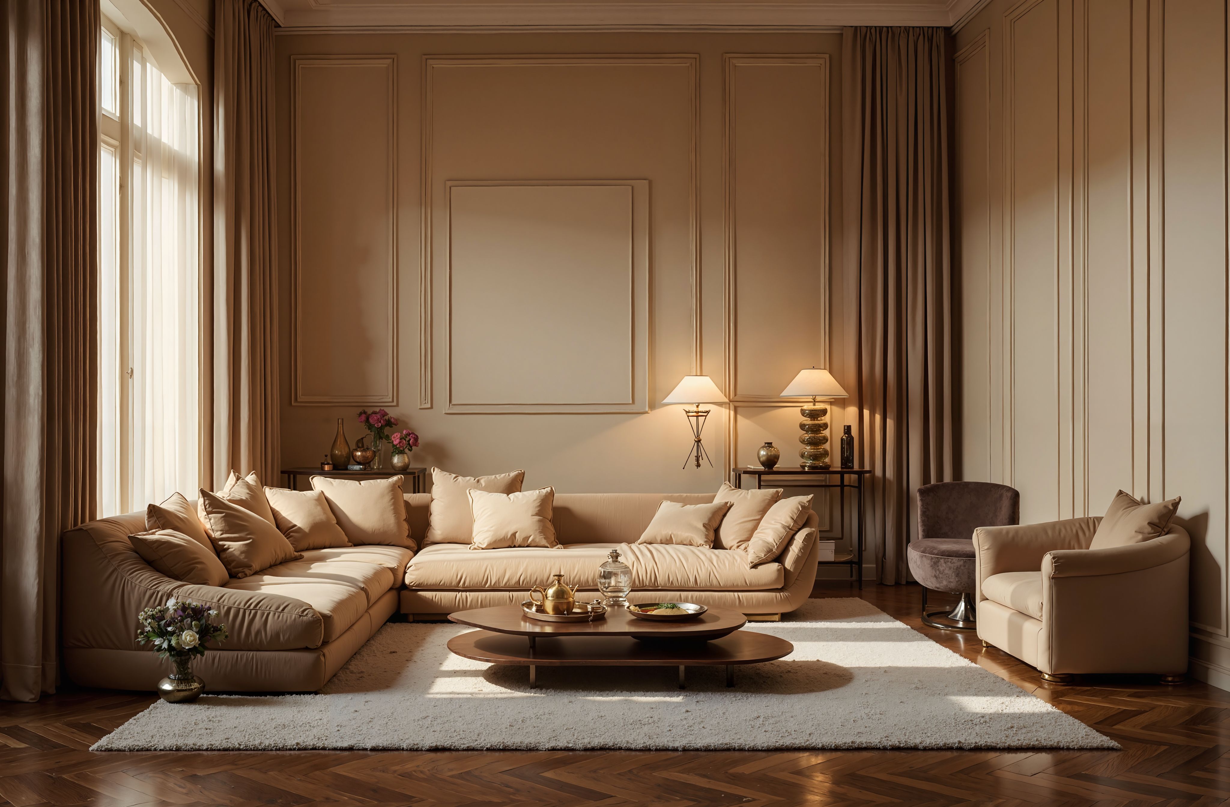 经典英式雅居,沉浸质感与光影叙事-8