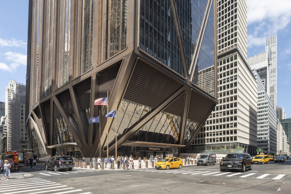 摩根大通全球新总部丨美国纽约丨Foster + Partners-14