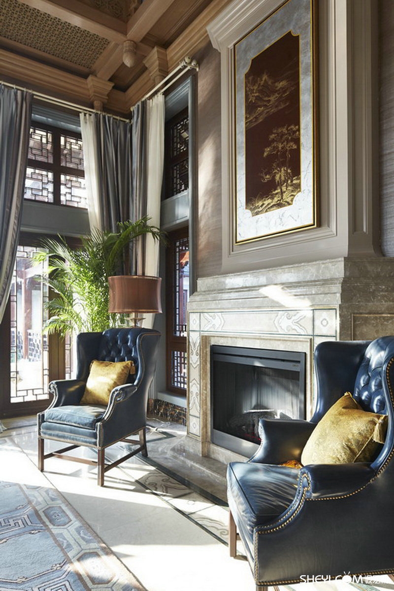 绿城杭州1000平米中式大宅-3