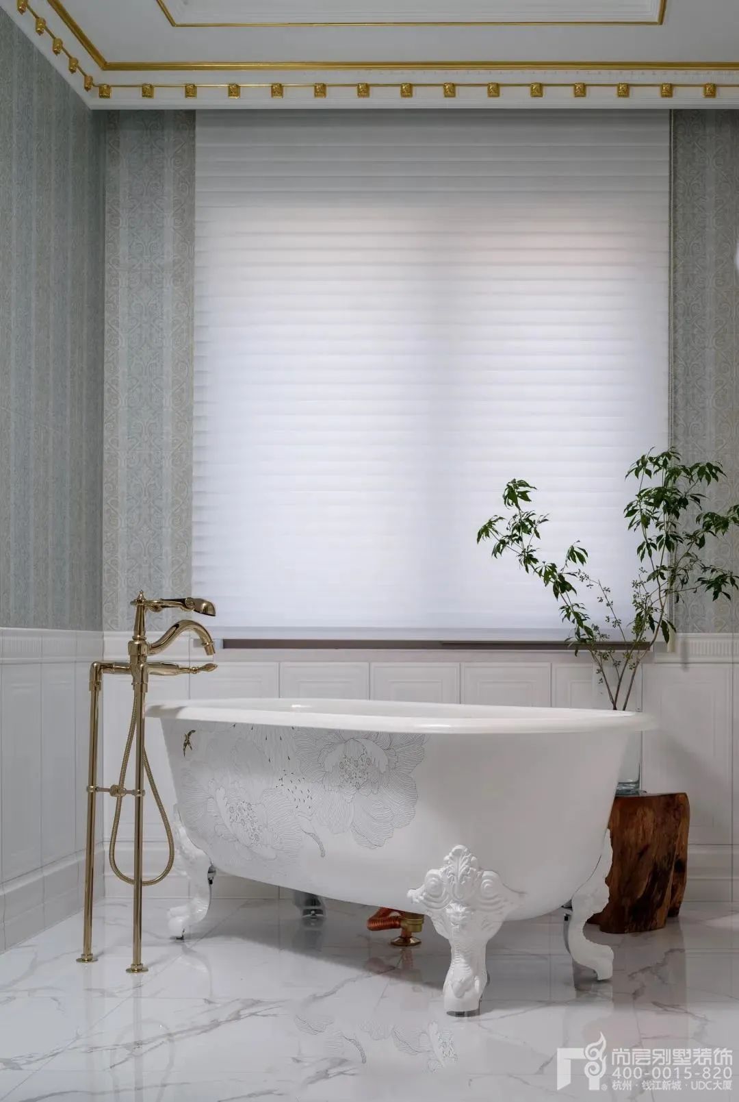 新古典主义 1200㎡独栋别墅设计丨尚层别墅装饰-56