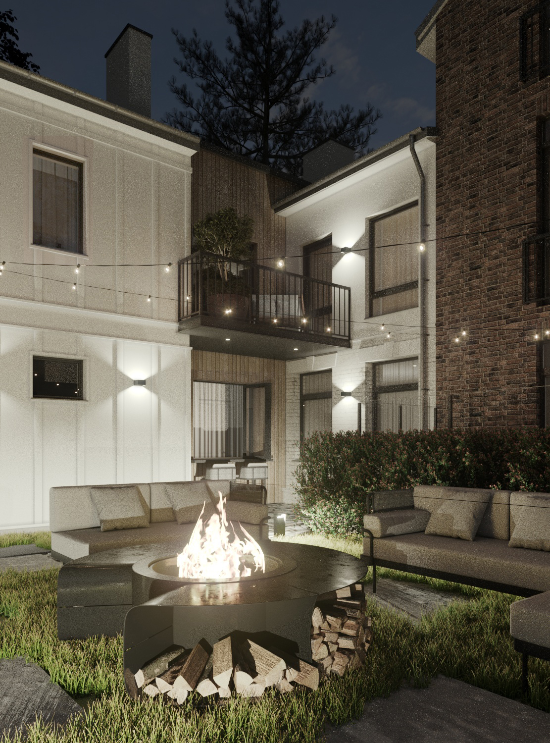 Rebuild of House, Irpin, Ukraine-4