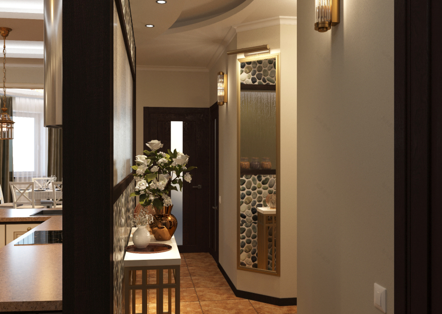 莫斯科西北部 200 平公寓室内设计丨俄罗斯莫斯科-9