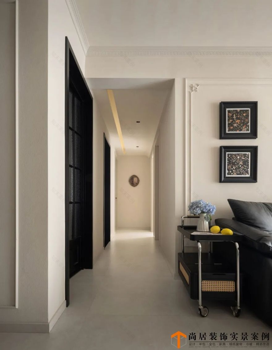 观泓雅苑法式中古风格装修案例丨尚居装饰-18