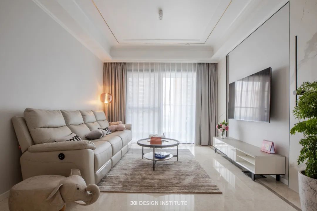 简约质朴的温馨之家丨中国佛山丨301 人居设计-2