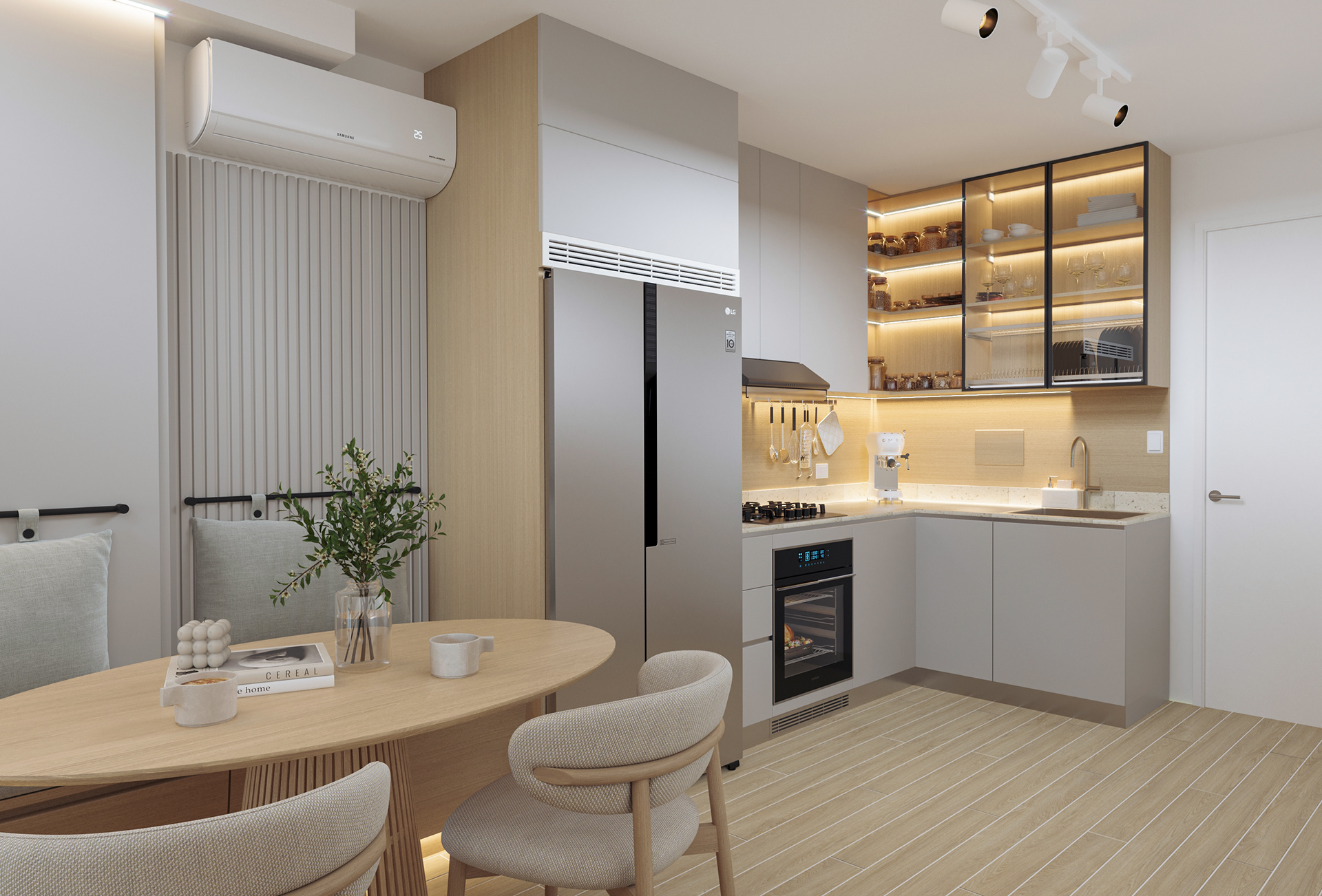 Compact Apartment Design in Panama – Custom Interiors-0