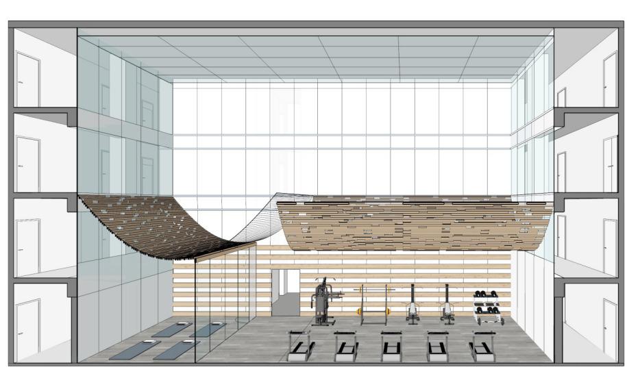 七个小房子 · 高层青年公寓共享中庭改造设计丨柒合（北京）建筑设计有限公司-43