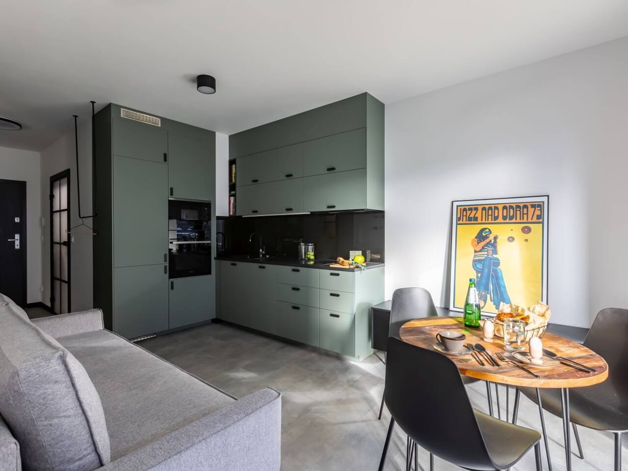 35平方米可入住紧凑空间设计丨Marta Krukowska-5