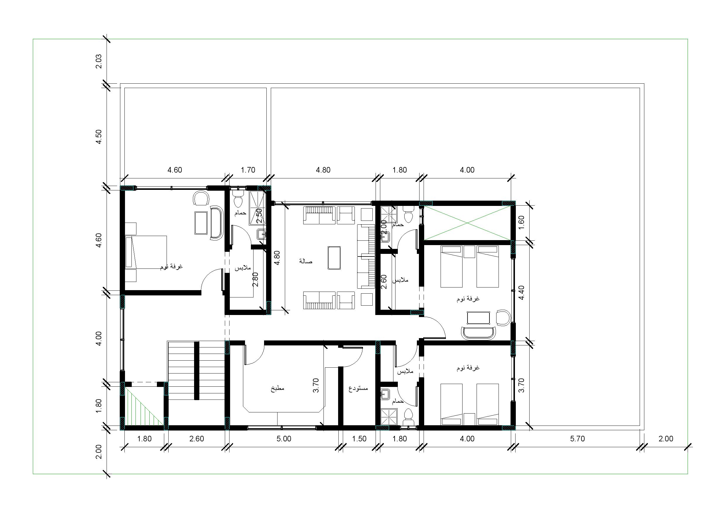 Commercial & Residential Villa Plans Design in KSA-12