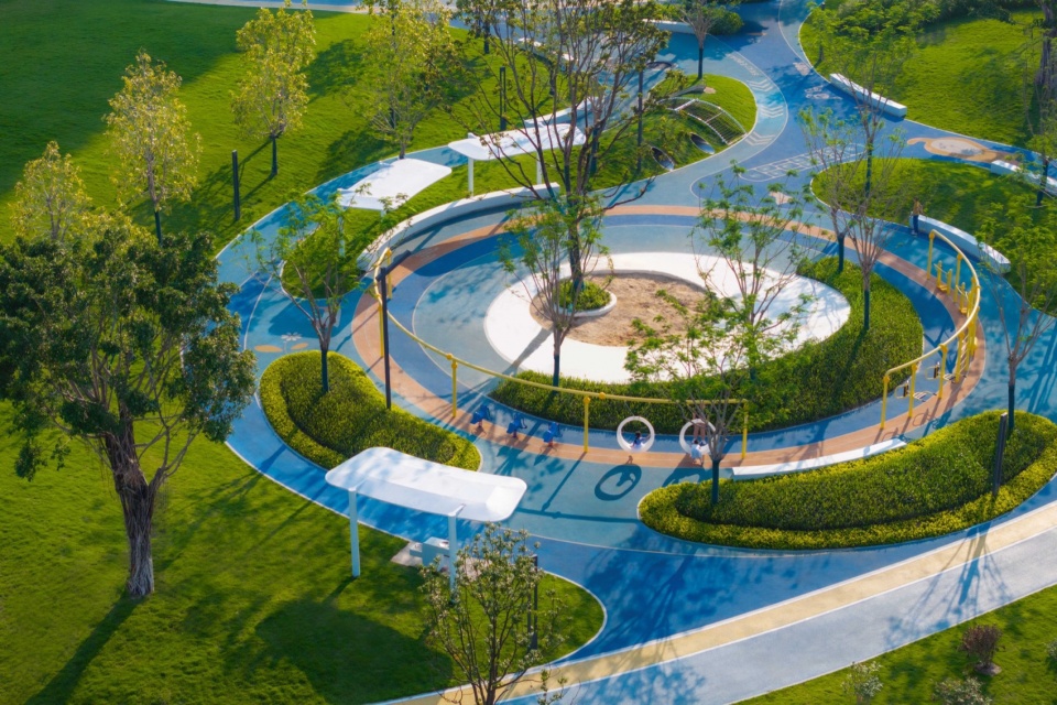 和祐医院周边公园设计丨中国佛山丨睿住天元-70