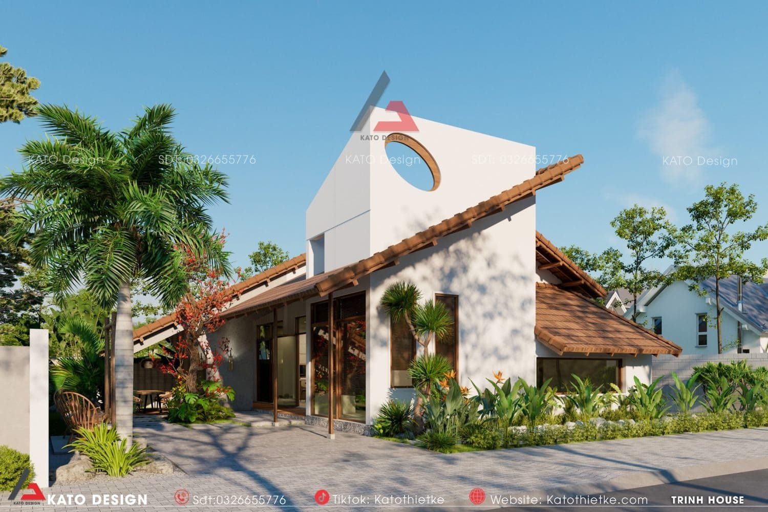 郑宅（若Trinh有特定人名对应姓氏，可能需根据实际情况确定准确音译，若仅从常见情况推测Trinh是越南人常见姓氏郑，这里暂译郑宅 ） 丨KATO Thiết Kế-0