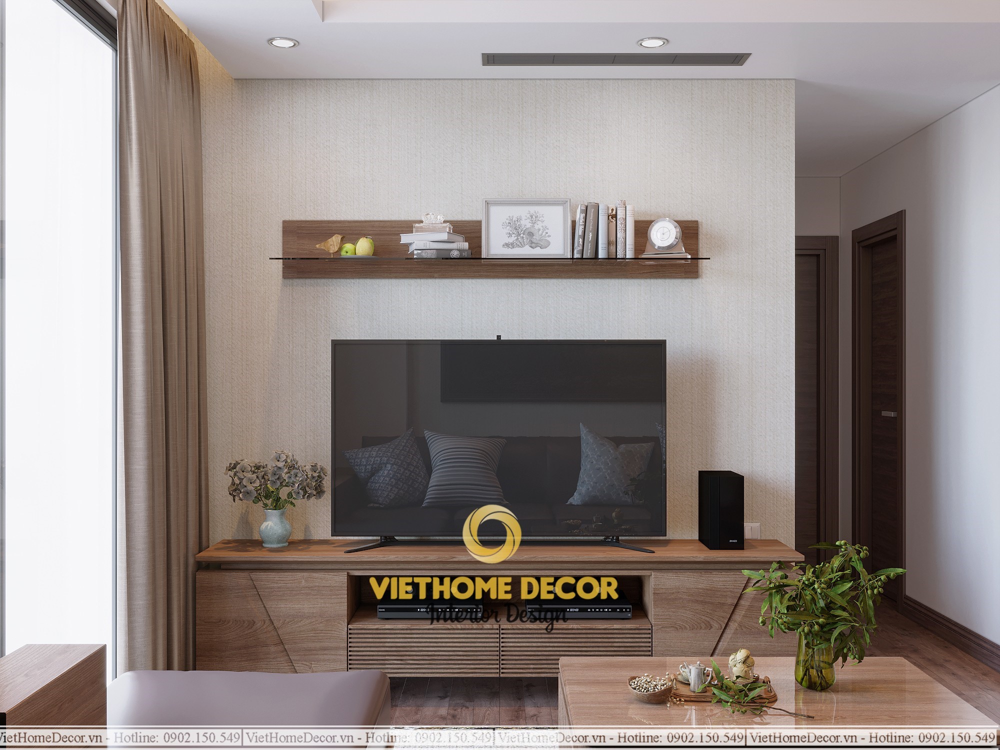 外交团公寓室内设计与施工项目丨越南河内丨Viet Home Decor-6