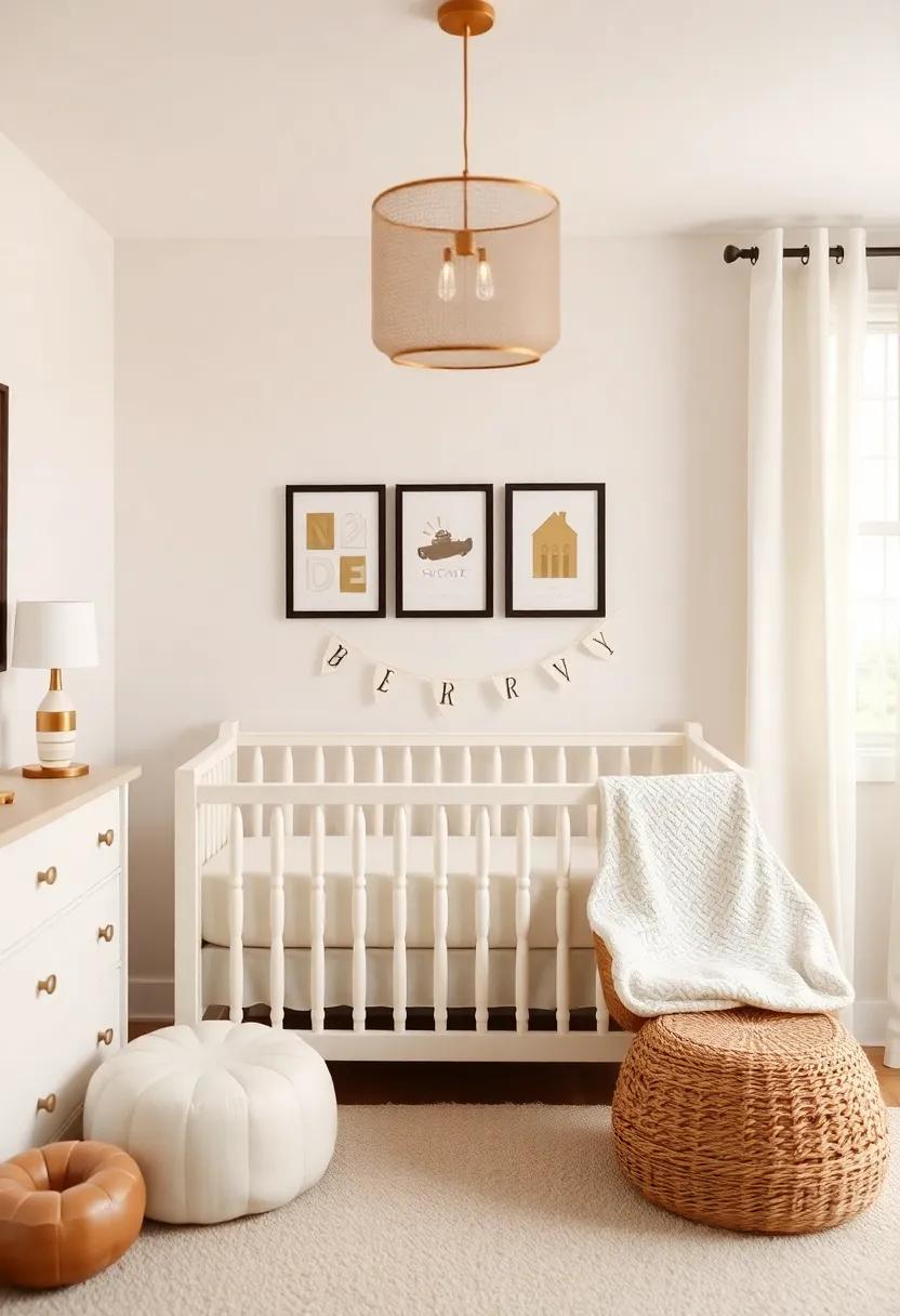 布朗与米色男孩 nursery 装饰-233