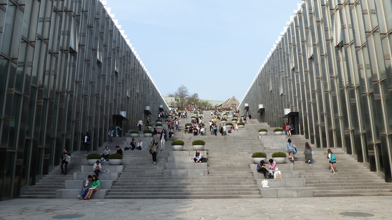 Ewha Campus Comple·（梨花女子大学园区综合体）丨韩国首尔丨Dominique Perrault,Baum Architects-5