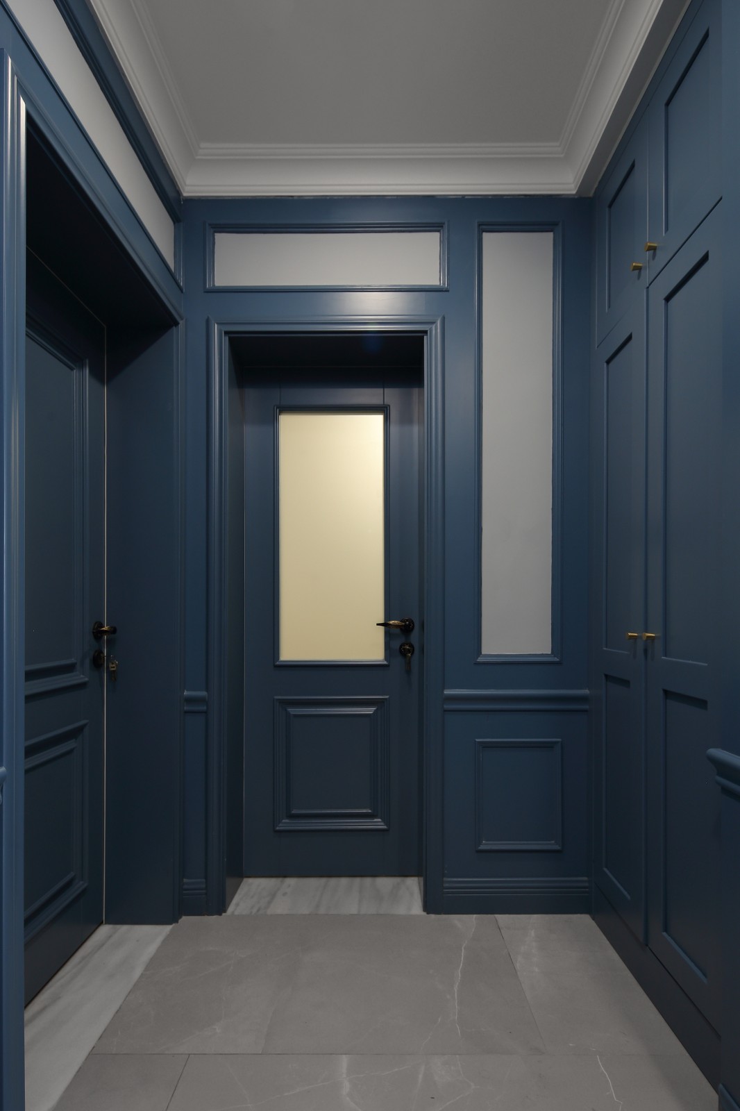 清羽设计 · 成都 178㎡优雅灰蓝家居,打造舒缓港湾氛围-66