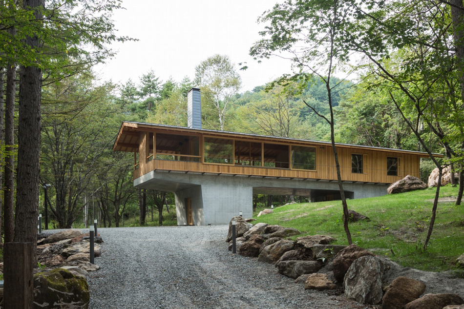 日本混凝土林中小屋-9