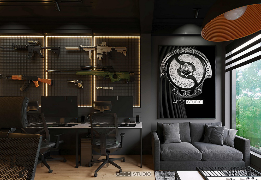 草图大师室内场景游戏丨Xuan Khanh-10