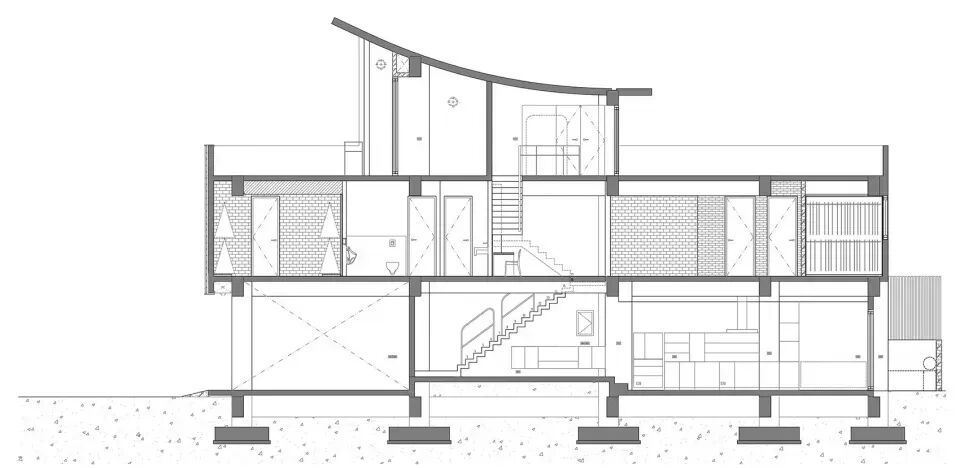 HAO Design · 透天昔裡的三合院:傳統住宅的解構重組丨中国高雄丨HAO DESIGN-68