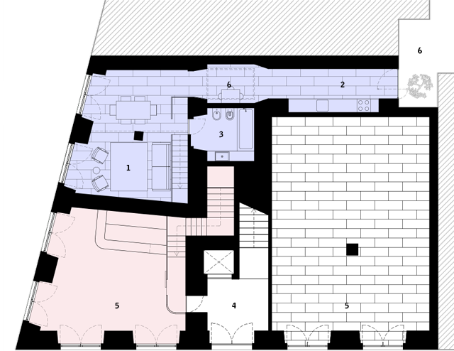 面包店旁的公寓式酒店丨葡萄牙里斯本丨Aurora Arquitectos-11