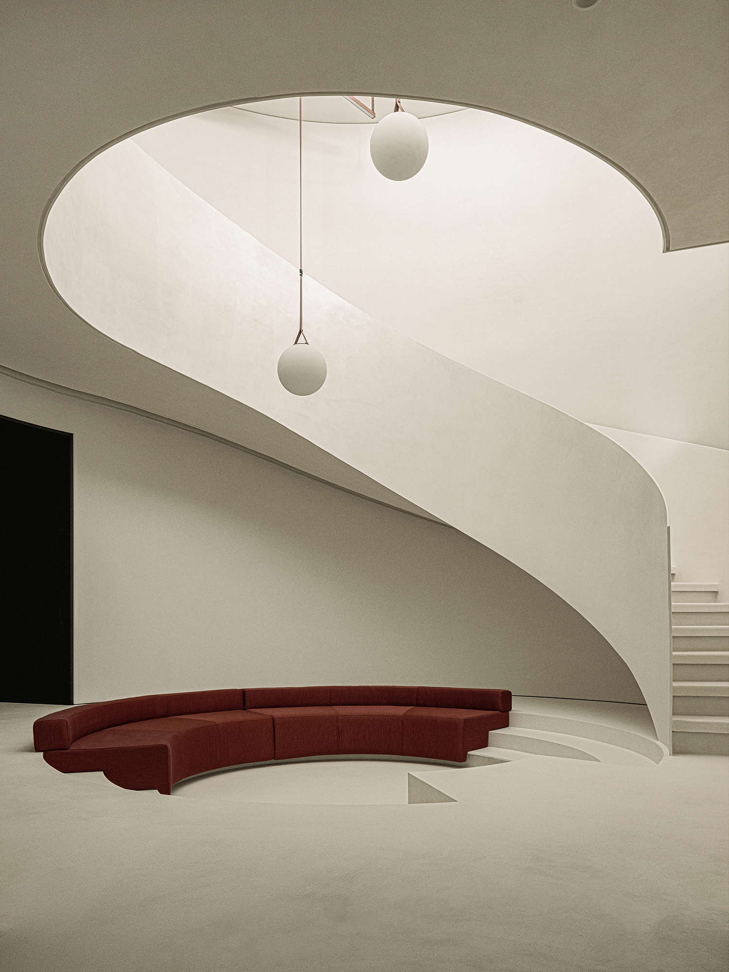 混凝土的诗意丨中国上海丨空间设计是合设计,软装设计珊瑚居艺术空间Corallo Casa-40