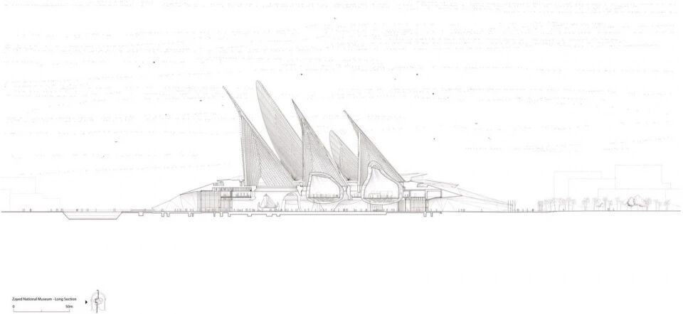 扎耶德国家博物馆丨阿联酋阿布扎比丨Foster Partners-90