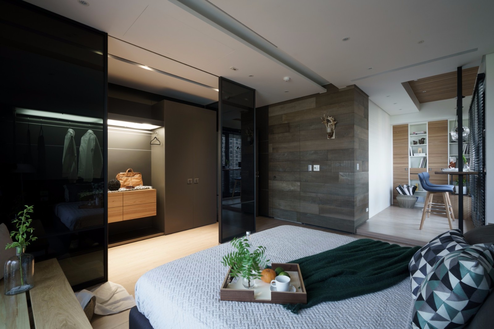 美术爱河——132m²人文居家住宅  千彩胤空间设计-27