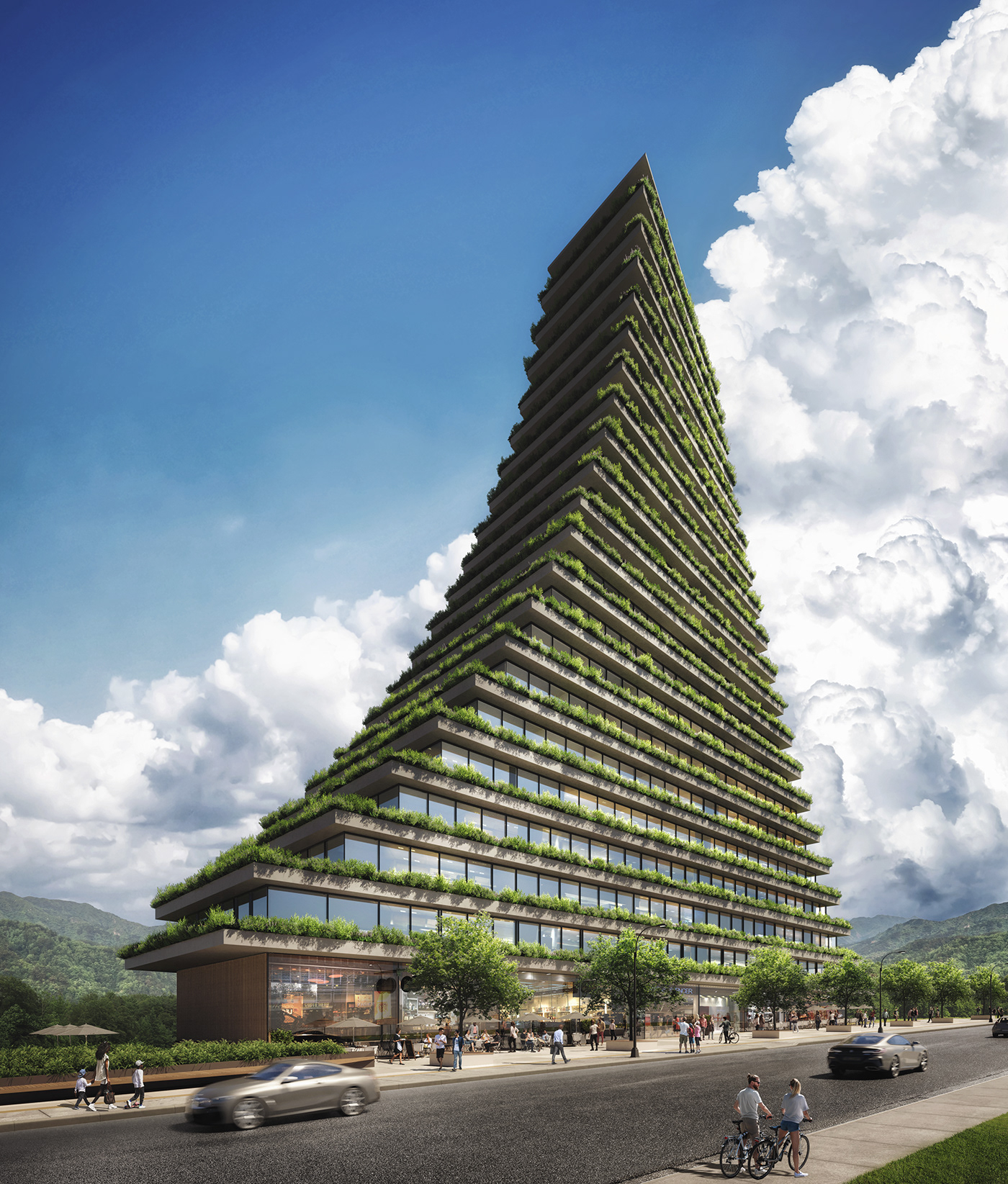 Edifício Vinhático 公寓楼概念设计丨巴西丨Studio F Visual-0