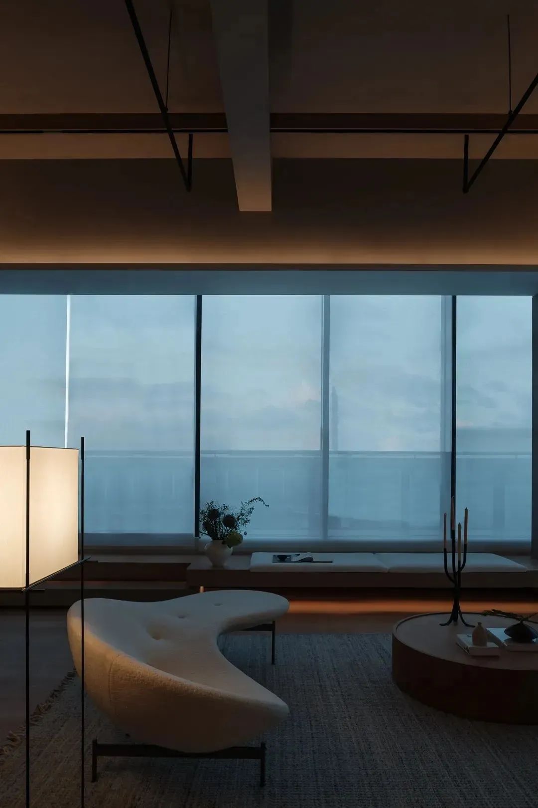 500㎡几何艺术城市客厅设计丨FEN DESIGN张奇峰室内设计事务所-54