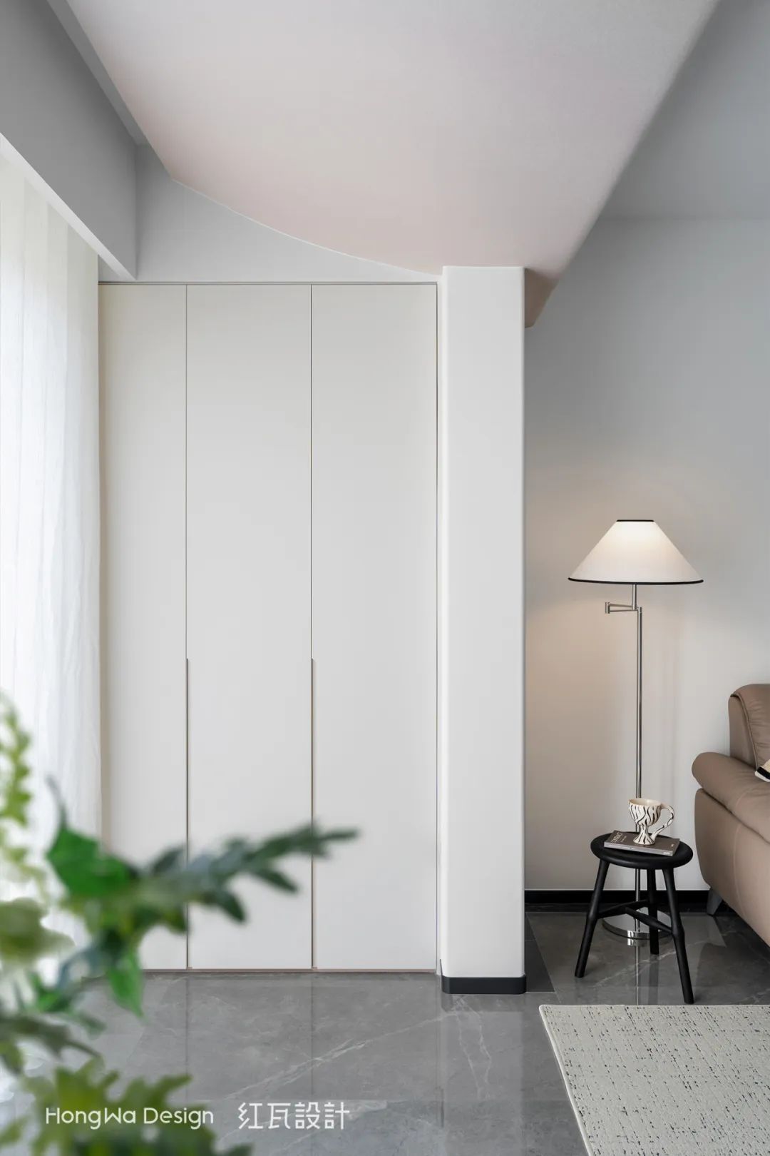 红瓦设计·实景案例丨131㎡精装改现代简约,双移门后居然暗藏玄机,这样设计多出两间房!-66
