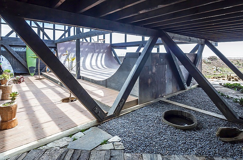 智利海洋景观滑板之家-16