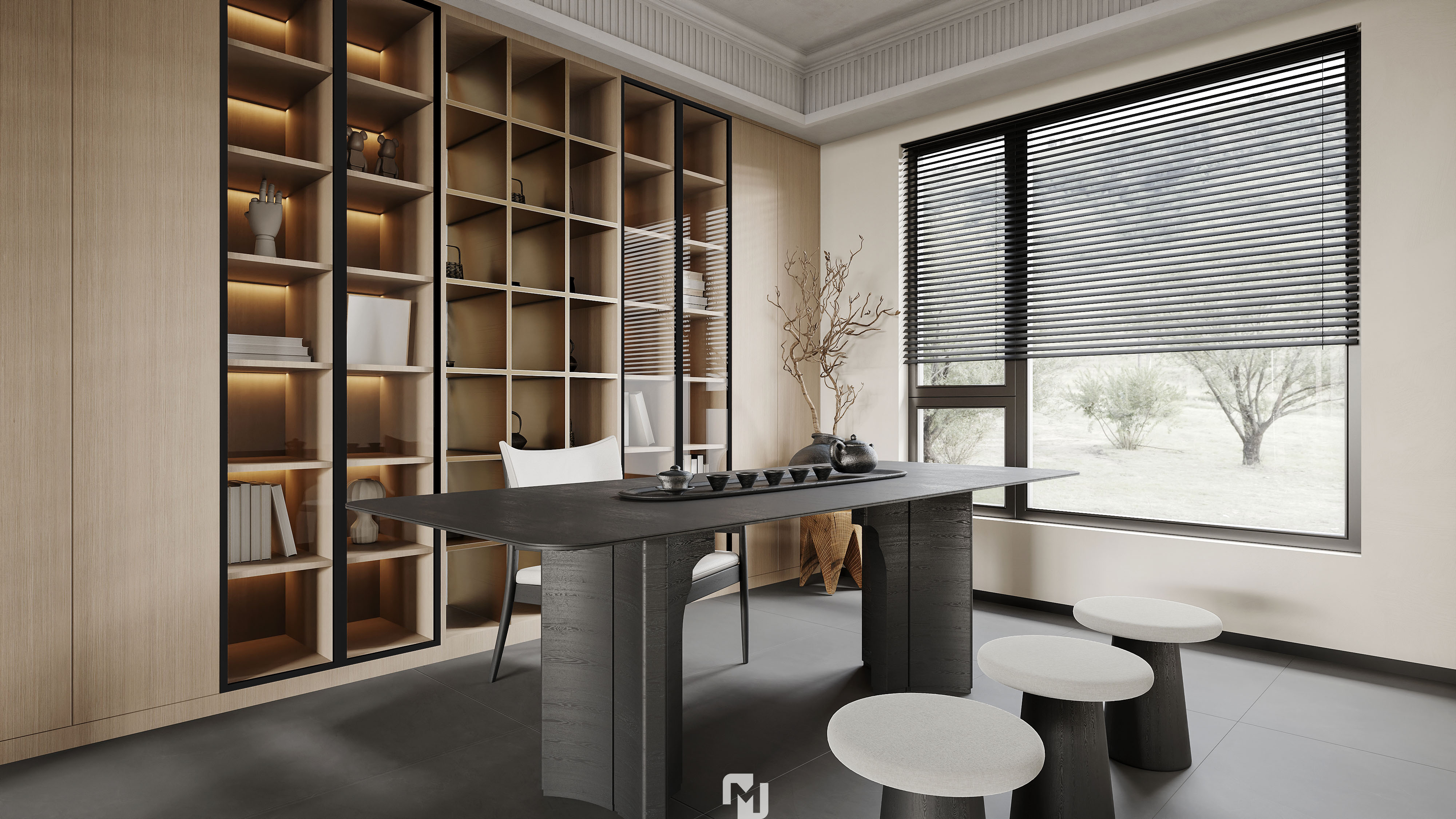 默克视觉设计·现代客餐厅丨中国南京丨Merck 默克视觉设计-11