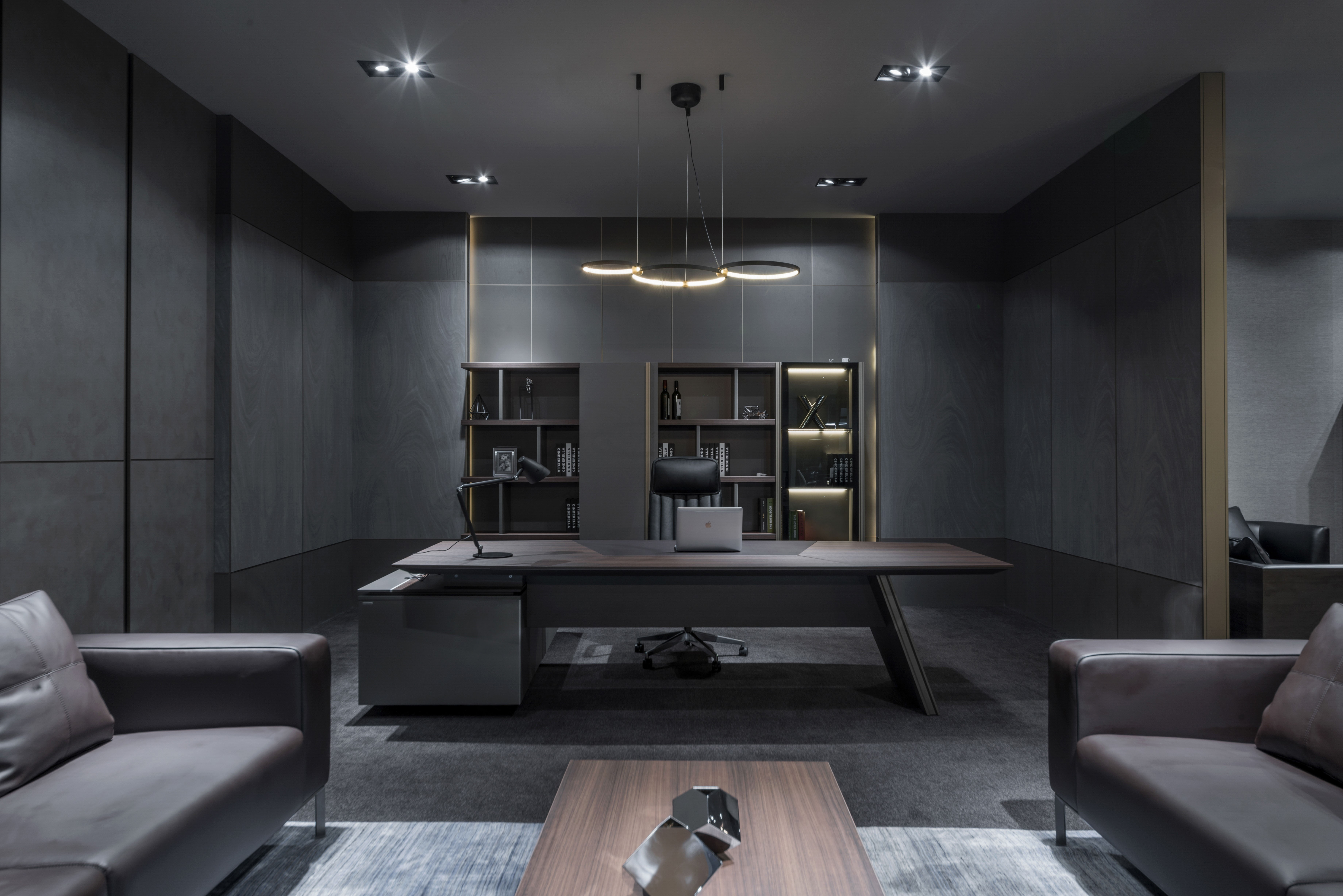 黑色厂房里的红盒子·科尔卡诺杭州办公展厅丨中国杭州丨因未设计-17