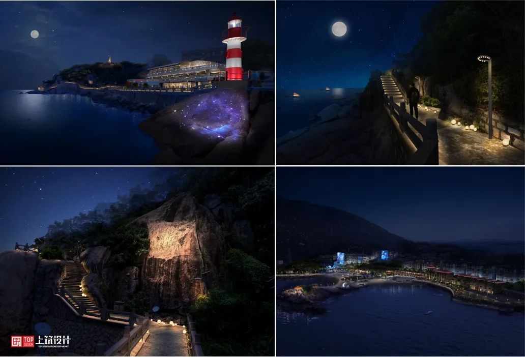 珠海外伶仃岛夜游景观设计丨中国珠海丨上筑国际照明设计(深圳)有限公司-19