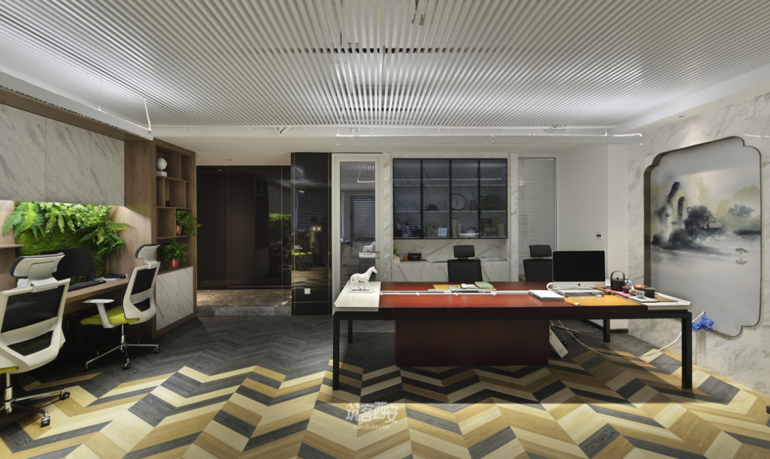 传景·圣雅 | 刘渝旻设计打造诗意办公空间新模式-67
