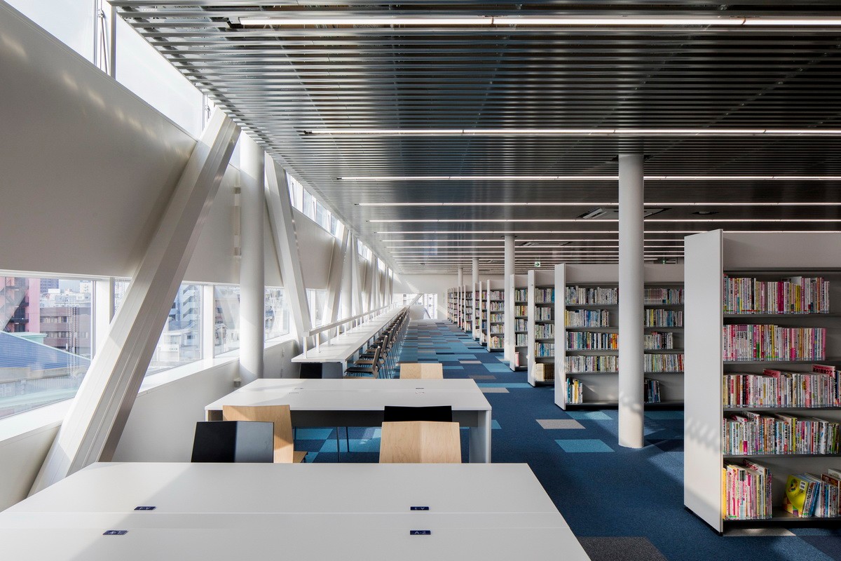   三上建筑事务所丨福冈 Librio行桥 图书馆 建筑设计 丨中国日本-37